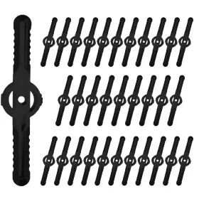 32Pcs Plastic Blades  Fit For D0102HGP2XU Replacement For Cordless Weed Trimmer (Option: D0102HGP2XU)