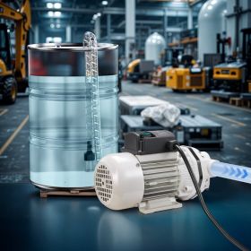 DEF Transfer Pump 10.5 GPM 110V For Diesel Exhaust Fluid Diaphragm Self Priming (Option: Grey)