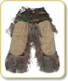 Sniper BDU Ghillie Pants| Color| Leafy Green (Option: Large - Regular)